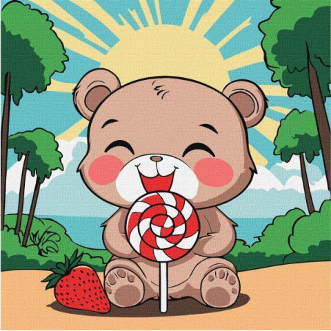 Набір для розпису по номерах для дітей 