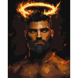 Набір для розпису по номерах "Брутальний стиль" 40х50см