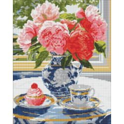 Набір з алмазною мозаїкою  "Солодкий сюрприз" 40х50см