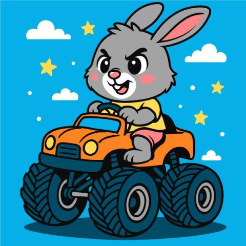 Набір для розпису по номерах для дітей 