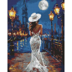 Набір з алмазною мозаїкою "Біля причалу" 40х50см