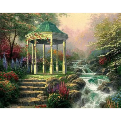 Алмазна мозаїка за номерами 30*40 