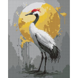 Набір з алмазною мозаїкою "Золота екзотика" 40х50см