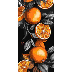 Набір для розпису по номерах "Сицилійські апельсини" 40х80см
