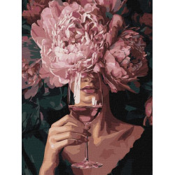 Набір для розпису по номерах "Аромат спокуси" 30х40см