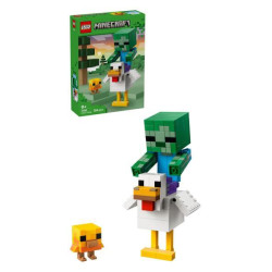 Конструктор LEGO® Minecraft™ Курячий Жокей Конструктор Декор (21582)