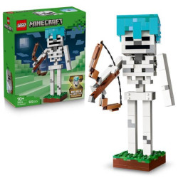 Конструктор LEGO® Minecraft® Скелет Геймерський декор , 502 деталі (21594)