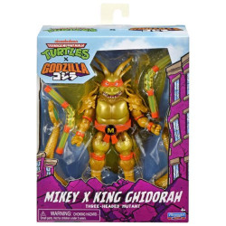 Фігурка TMNT X GODZILLA – МАЙКІ В ОБРАЗІ КОРОЛЯ ГІДОРИ