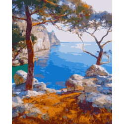 Картина за номерами Пейзаж. Крим, 40х50см, в термопакеті, Artissimo (PN7443)