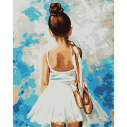 Картина за номерами Квіти. Балет, 40х50см, в термопакеті, Artissimo (PN3308)