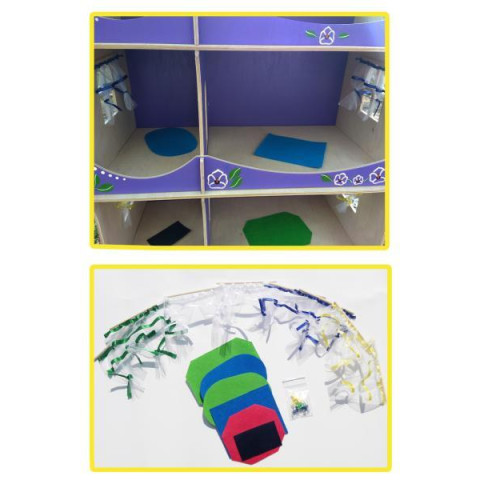 Набор аксессуаров для кукол 6 комнат. Артикул: HG-1393970000