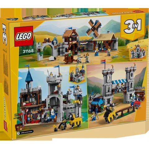 Конструктор LEGO Creator Средневековый замок с рыцарем на коне (31168)