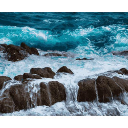 Картина по номерам Морская. Море, скалы, 40х50см, в термопакете, Artissimo (PN2890)