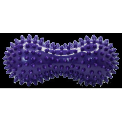 Двойной массажный мяч с шипами 7x15 см, Ortek (10010)