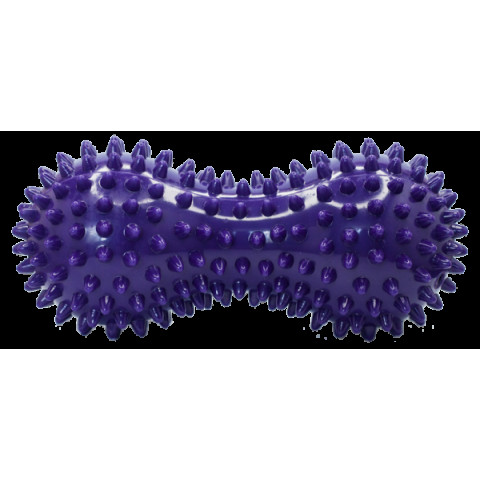 Двойной массажный мяч с шипами 7x15 см, Ortek (10010)