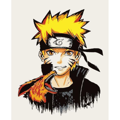 Картина за номерами Супергерої. Наруто, 40х50см, в термопакеті, Artissimo (PN2140)