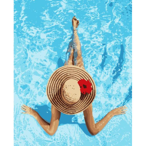 Картина за номерами Морська. Релакс, 50х60см, в термопакеті, Artissimo (PNХ3906)