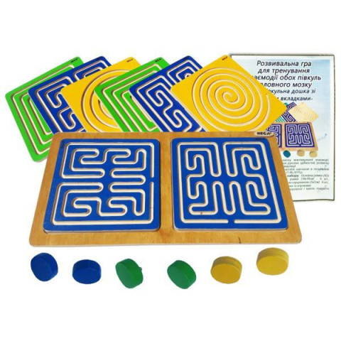 Межполушарная доска со съемными вкладышами HEGA арт: HG-1239479570