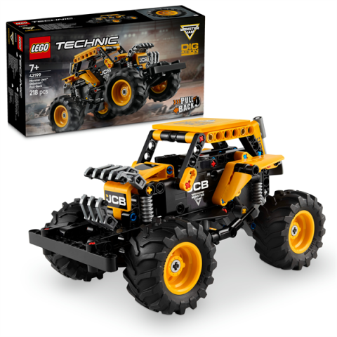 Конструктор LEGO Technic Monster Jam DIGatron с инерционным двигателем 218 деталей (42199)