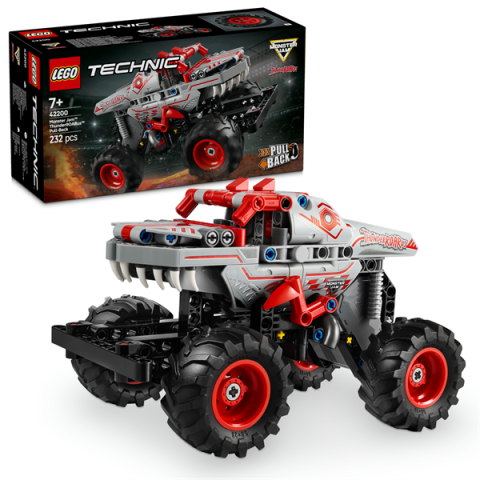 Конструктор LEGO Technic Monster Jam ThunderROARus з інерційним двигуном 232 деталі (42200) арт: 42200