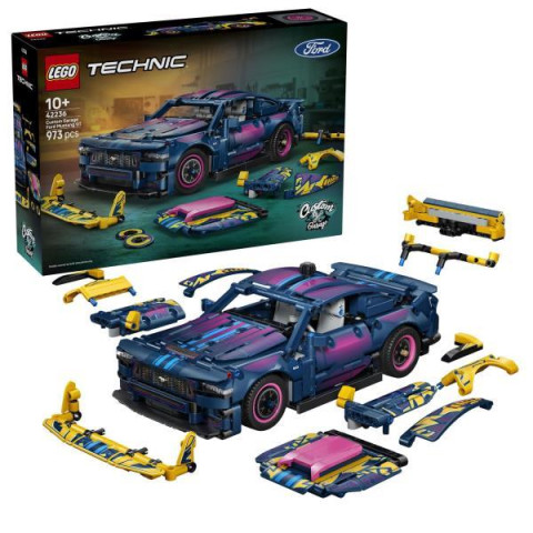 Конструктор LEGO® Technic Тюнінг-гараж з автомобілем Ford Mustang GT  Іграшка (42236)