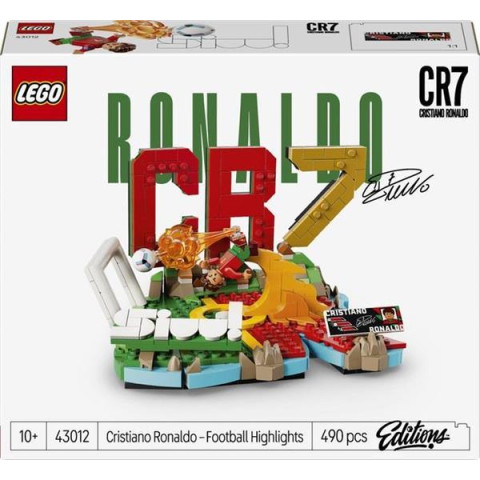 Конструктор LEGO® Editions Криштиану Роналду — лучшие моменты футбольных матчей, 490 деталей (43012)