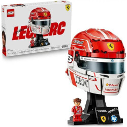 Конструктор LEGO® Editions Шолом Шарля Леклера з команди Scuderia Ferrari HP, 886 деталей  (43014)