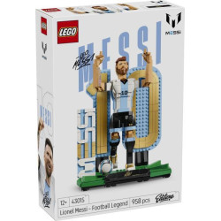 Конструктор LEGO® Editions Ліонель Мессі — легенда футболу, 958 деталей (43015)