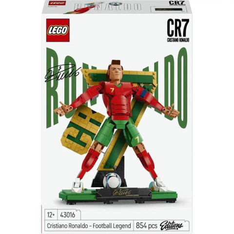 Конструктор LEGO® Editions Кріштіану Роналду — легенда футболу, 854 деталі (43016)
