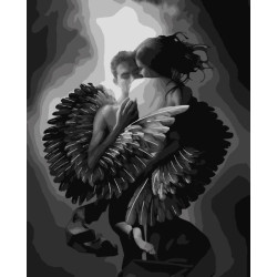 Картина за номерами Любов. Кохання, 40х50 см, термопакет, Artissimo (PN5799)
