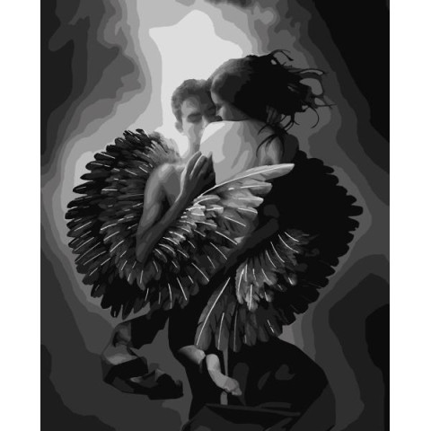 Картина за номерами Любов. Кохання, 50х60 см, термопакет, Artissimo (PNX5799)