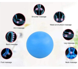 Масажний м'яч для МФР Важкий Фасціальний м'яч для фітнесу та йоги 6см 6x6 см, HBC (11133)