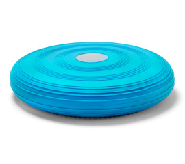 Надувна балансувальна подушка масажна D 34см з насосом 34x34 см, HBC (11058)