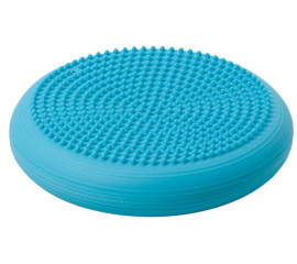 Надувна балансувальна подушка масажна D 34см з насосом 34x34 см, HBC (11058)