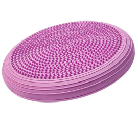 Надувна балансувальна подушка масажна D 34см з насосом 34x34 см, HBC (11058)