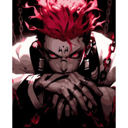 Картина за номерами Супергерої. Магічна Битва Сукуна, 40х50см, в термопакеті, Artissimo (PN1015)