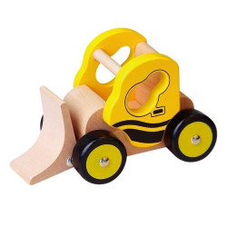 Дерев'яна іграшкова машинка Viga Toys Бульдозер (59672VG)