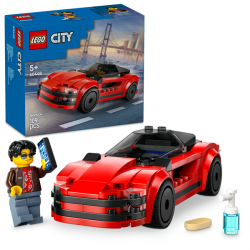 Конструктор LEGO City Червоний спортивний автомобіль 109 деталей (60448) арт: 60448
