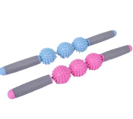 Универсальный роликовый массажер палка для всего тела 6x42 см, HBC (11468)