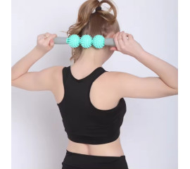 Универсальный роликовый массажер палка для всего тела 6x42 см, HBC (11468)