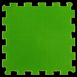 Коврик массажный  Пазлы Микс Травка 1 элемент 26x26 см, Ortek (09423)