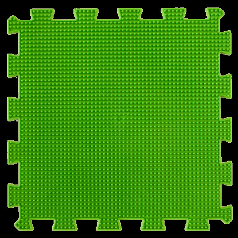 Коврик массажный  Пазлы Микс Травка 1 элемент 26x26 см, Ortek (09423)