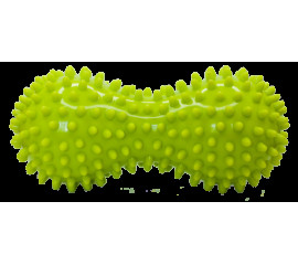 Двойной массажный мяч с шипами 7x15 см, Ortek (10010)