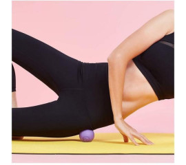 Массажный мяч для МФР Тяжелый Фасциальный мяч для фитнеса и йоги 6,5см 6x6 см, HBC (10664)