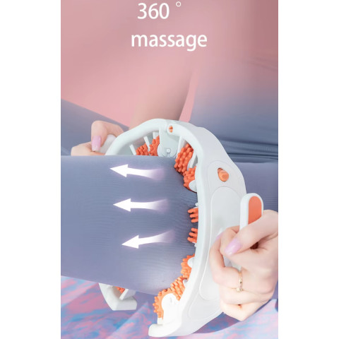 Масажний ролер 360° для талії, ніг, сідниць та всього тіла Розбірний 25x30 см, HBC (11637)