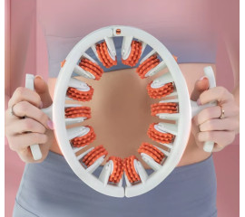 Масажний ролер 360° для талії, ніг, сідниць та всього тіла Розбірний 25x30 см, HBC (11637)