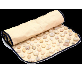 Коврик массажный с натуральной галькой 