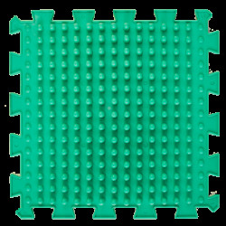 Коврик массажный  Пазлы Микс Шипы 1 элемент 26x26 см, Ortek (07787)