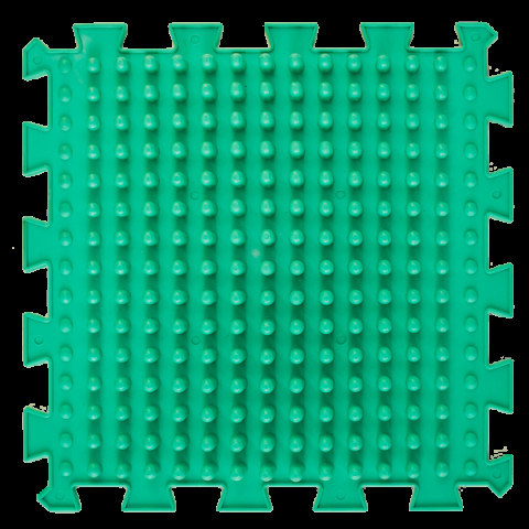 Коврик массажный  Пазлы Микс Шипы 1 элемент 26x26 см, Ortek (07787)