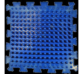 Коврик массажный  Пазлы Микс Шипы 1 элемент 26x26 см, Ortek (07787)